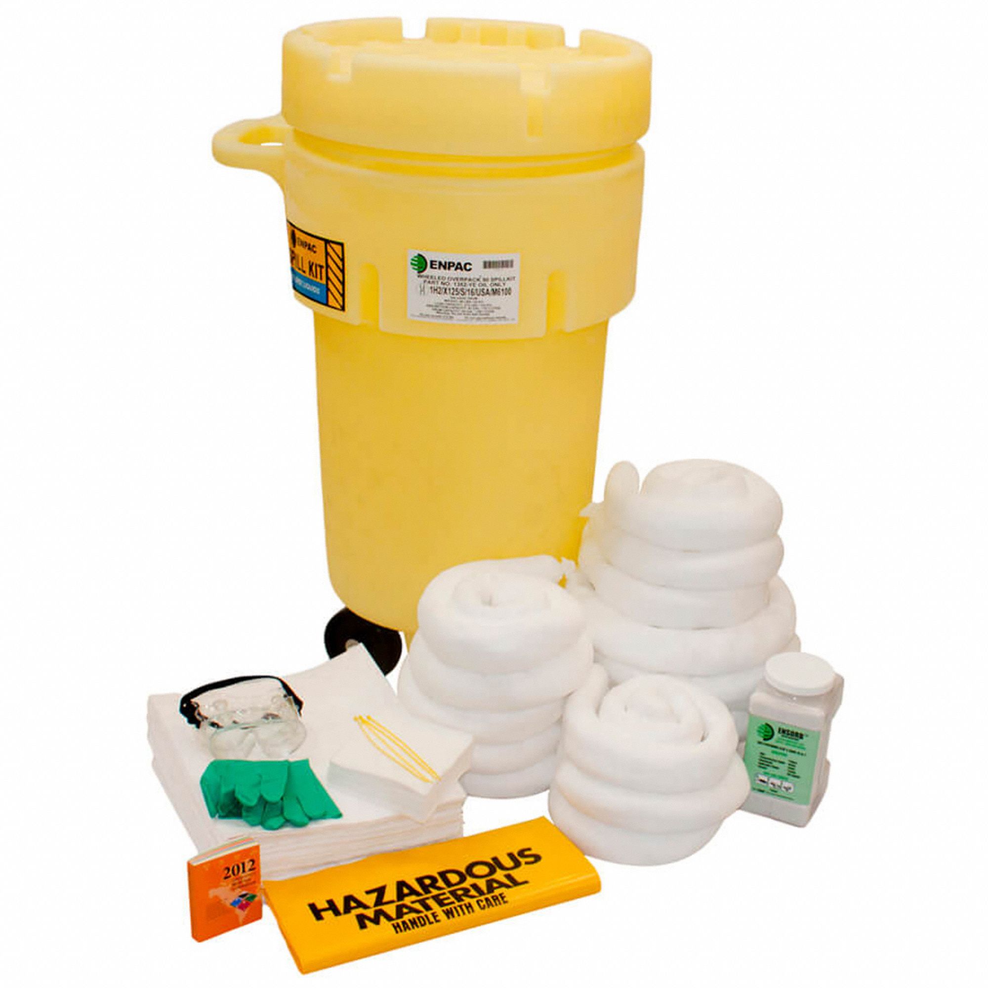Spill Kit,  Oil-Based Liquids,  Yellow