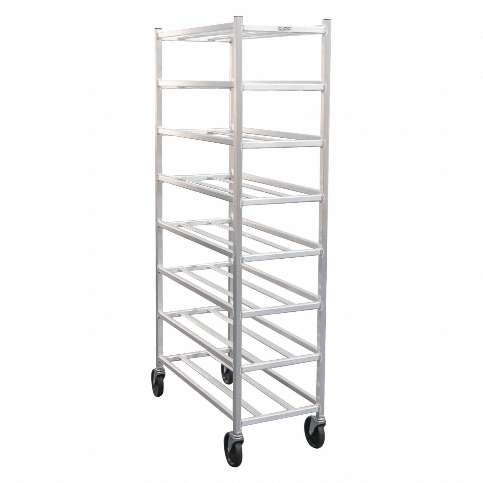 NEW AGE, 8 Shelves, 67 in Overall Ht, Universal Platter Rack - 59YF53 ...