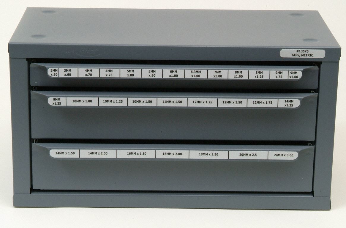 TAP STORAGE DISPENSER, ORIGINAL, HOLDS 3 MM TO 24 MM