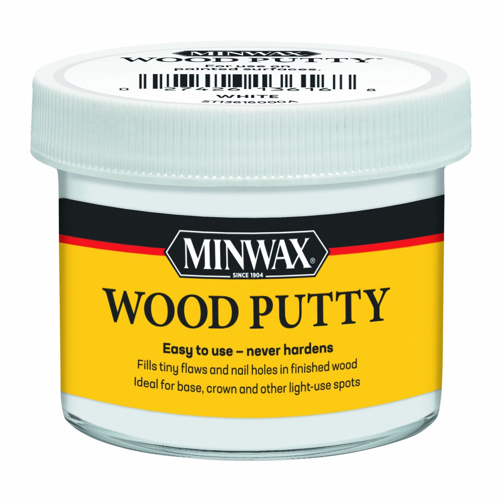 Wood Putty 3.75 oz White