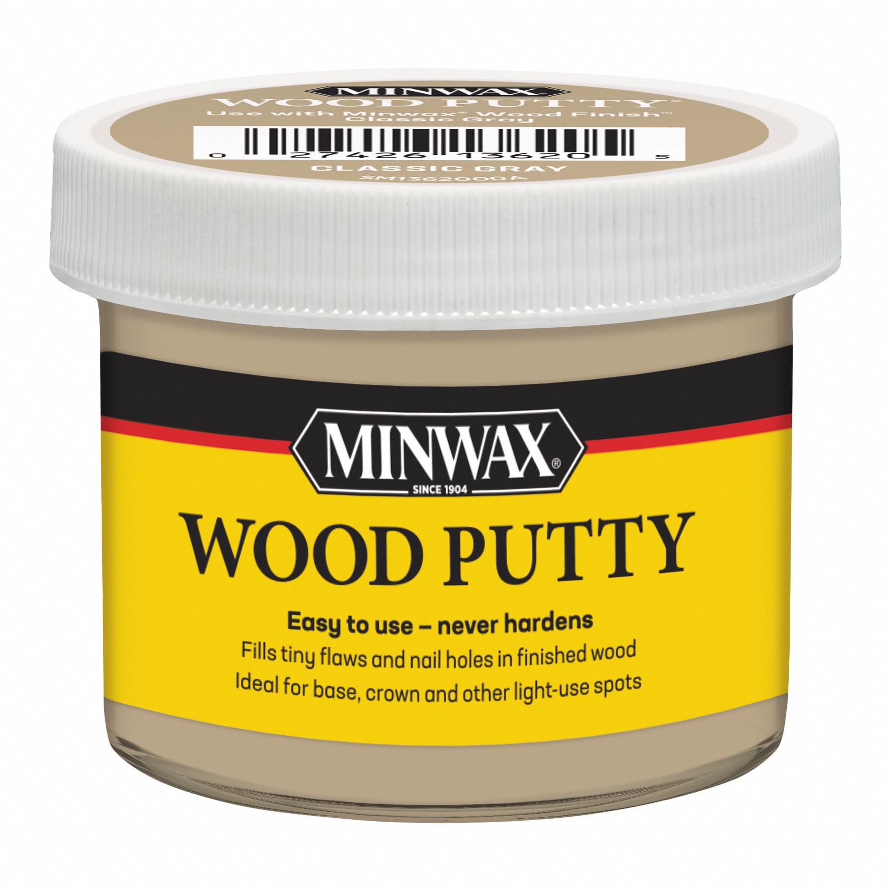 Wood Putty 3.75 oz Classic Gray