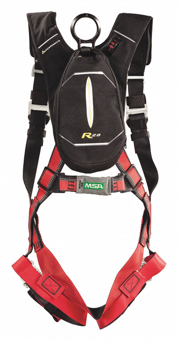 HARNAIS DE SÉCURITÉ COMPLET,GILET,RACCORD RAPIDE,BOUCLE À ENCLENCHEMENT,M,REMBOURRÉ,CAP DE 230LB