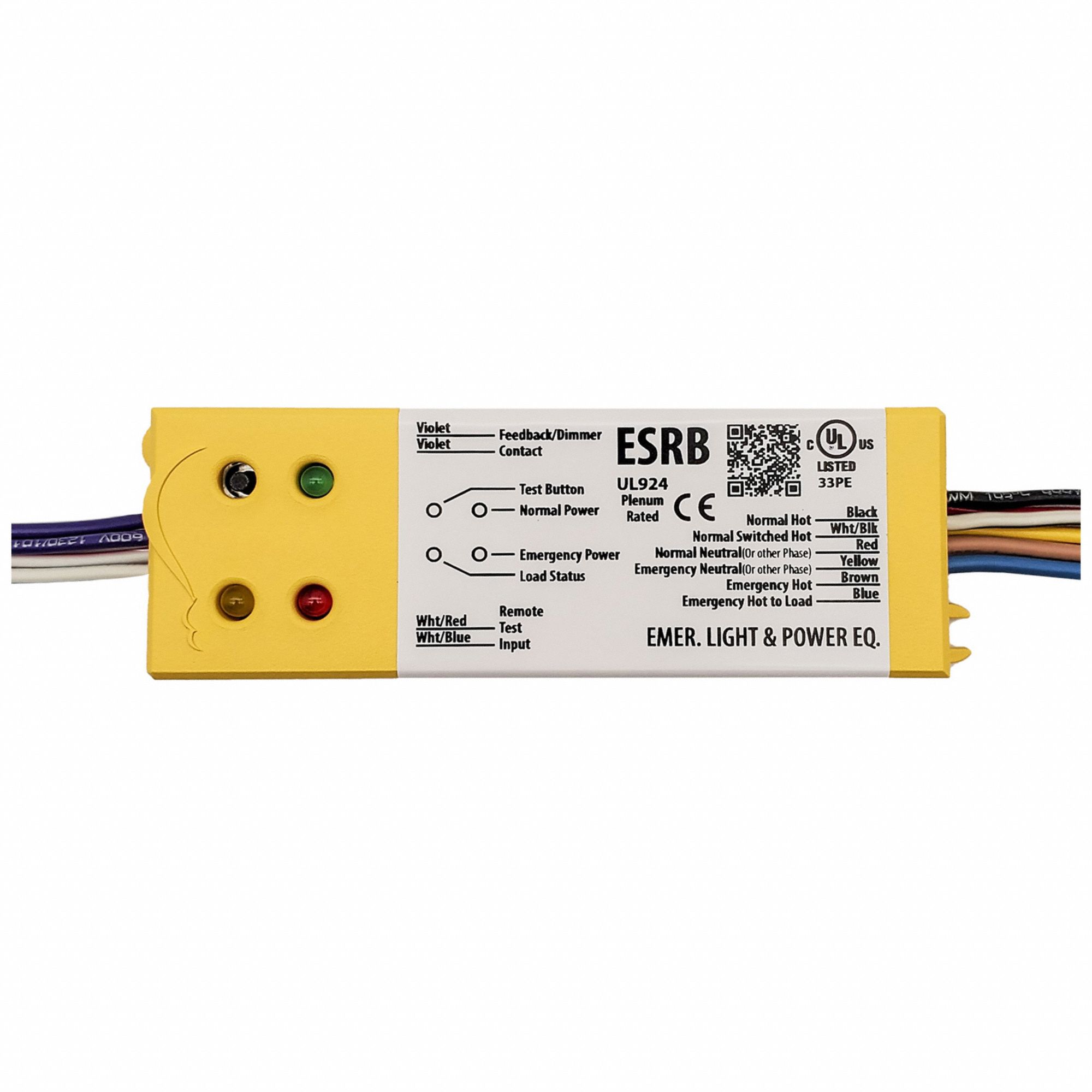 UL924 Lighting Relay 10A 120-277Vac