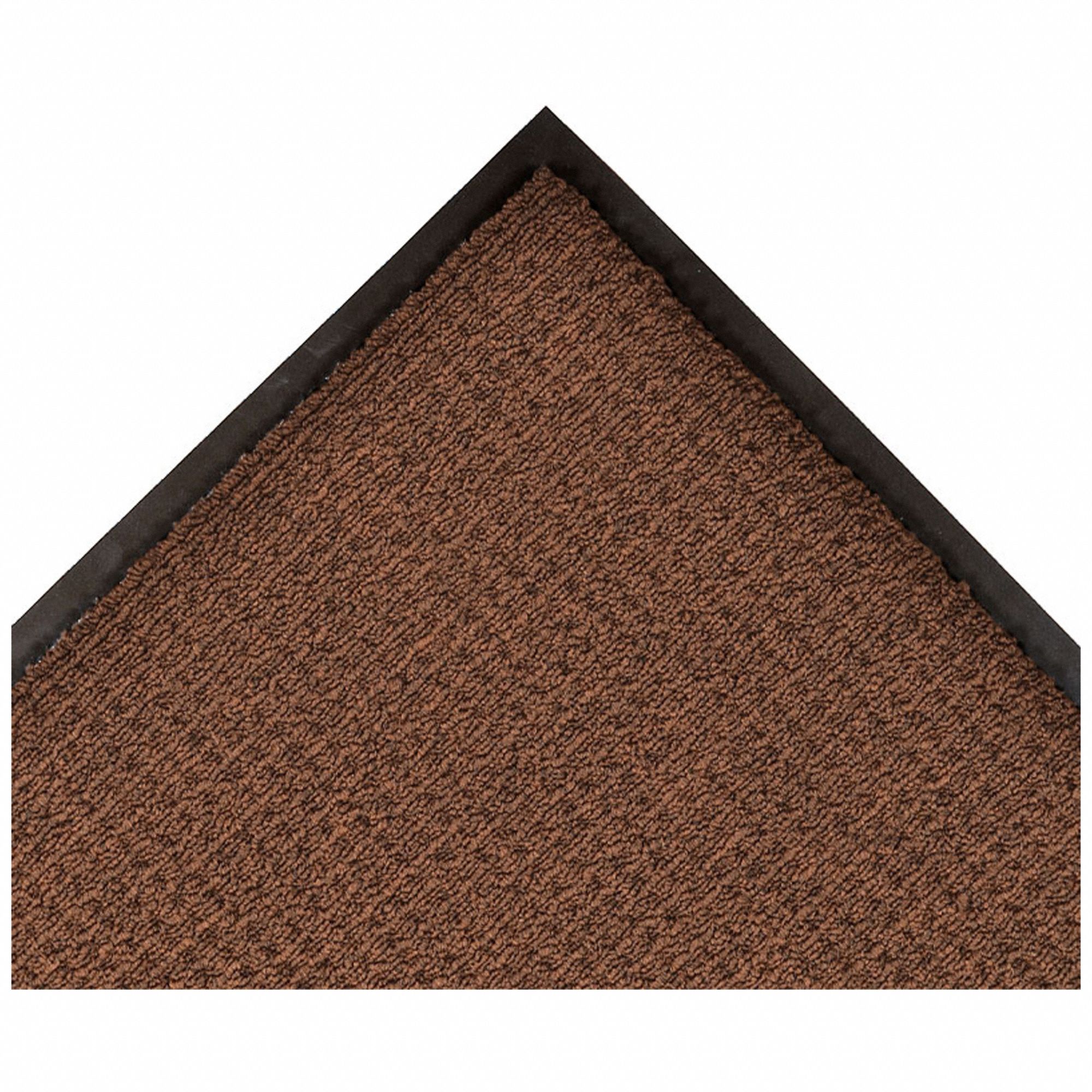 ENTRANCE MAT, HIGH/LOW LOOP PILE, INDOOR, HEAVY, 3 X 5 FT, ⅜ IN THICK, PP/VINYL