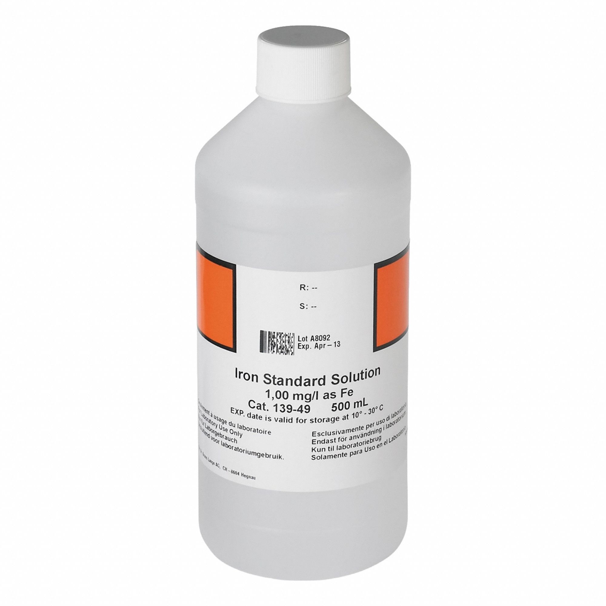 Iron Standard Solution 500 mL