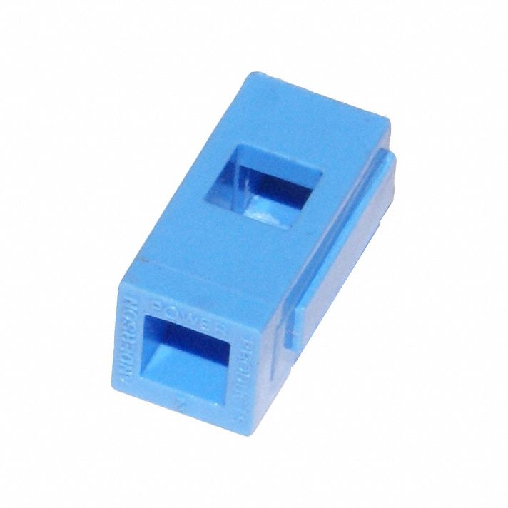 Mounting Wing: 1399G8, For Powerpole Series, Blue, Polycarbonate