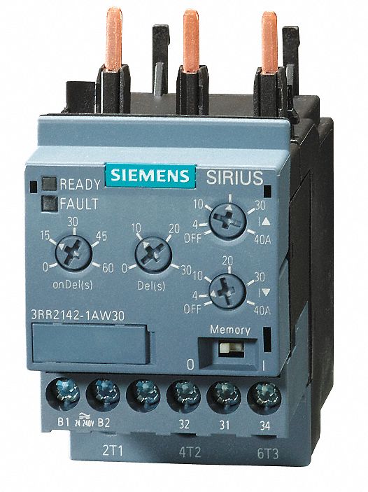 13A258 - Current Monitoring Relay 2 Phase 4-40A