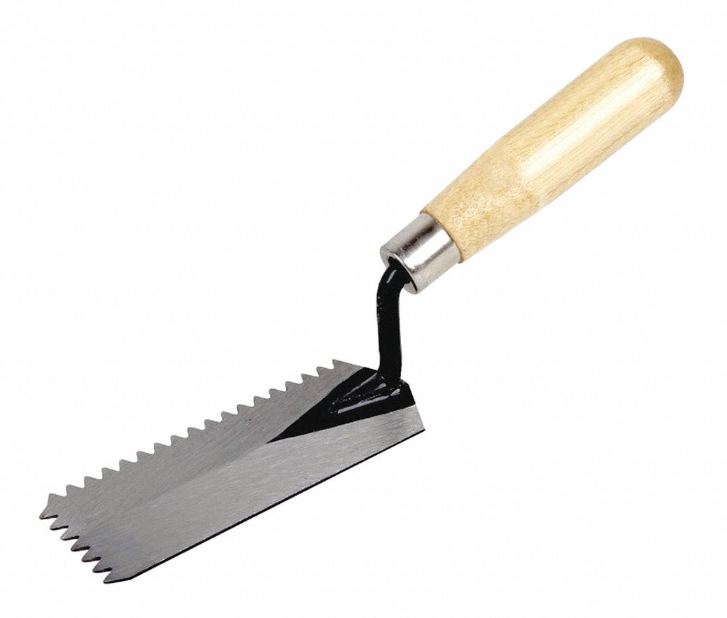 MARGIN TROWEL, CARBON STEEL BLADE, SQUARE BLADE, 2 IN BLADE W
