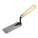 MARGIN TROWEL, CARBON STEEL BLADE, SQUARE BLADE, 2 IN BLADE W