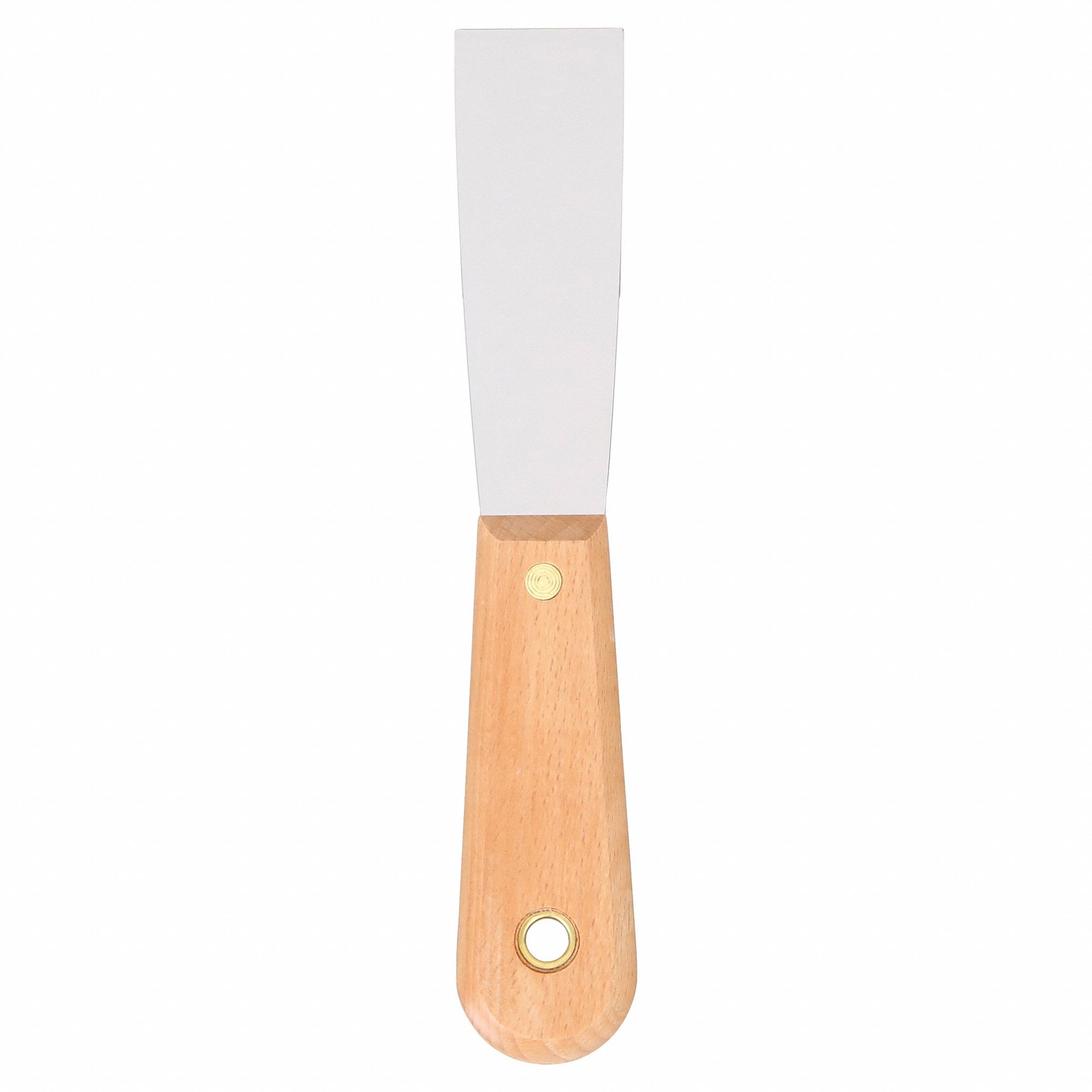 PUTTY KNIFE,STIFF,STL/WOOD,1-1/4 IN