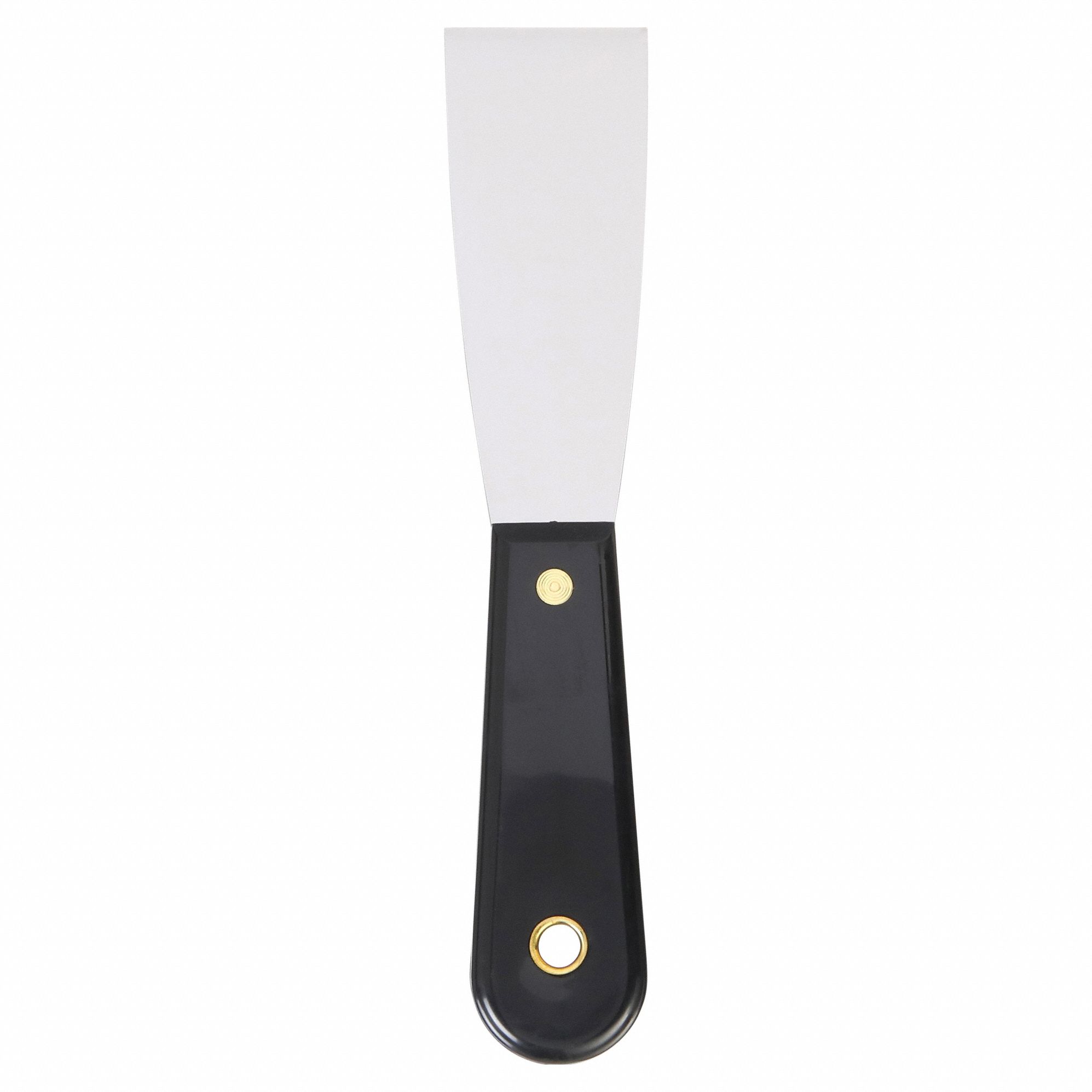 PUTTY KNIFE, CARBON STEEL BLADE, POLYPROPYLENE HANDLE, TAPERED BLADE SHAPE