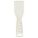 PUTTY KNIFE, PLASTIC BLADE, POLYPROPYLENE HANDLE, TAPERED BLADE SHAPE, 2 IN
