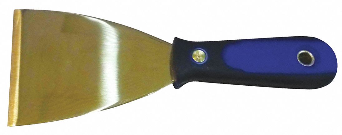 Scraper Bevel/Offset End Brass 3 W