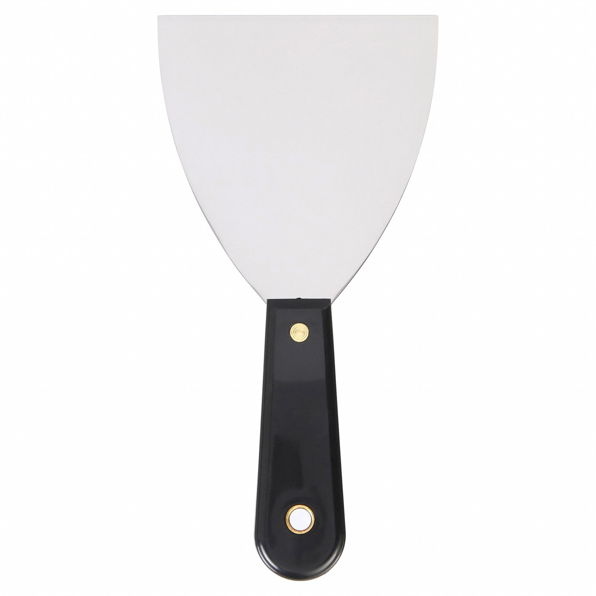 SCRAPER, CARBON STEEL BLADE, POLYPROPYLENE HANDLE, FLEX, TAPERED BLADE