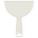 PUTTY KNIFE, PLASTIC BLADE, POLYPROPYLENE HANDLE, TAPERED BLADE SHAPE, 6 IN