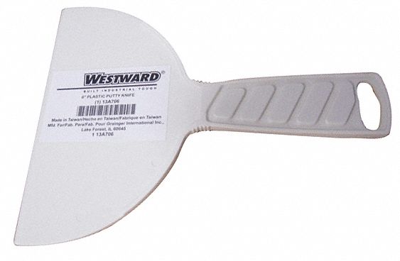 Putty Knife Bevel Plastic 6 W