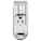 SCRAPER, CARBON STEEL BLADE, STEEL HANDLE, STIFF, STRAIGHT BLADE