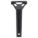 SCRAPER, CARBON STEEL BLADE, POLYPROPYLENE HANDLE, STIFF, TAPERED BLADE