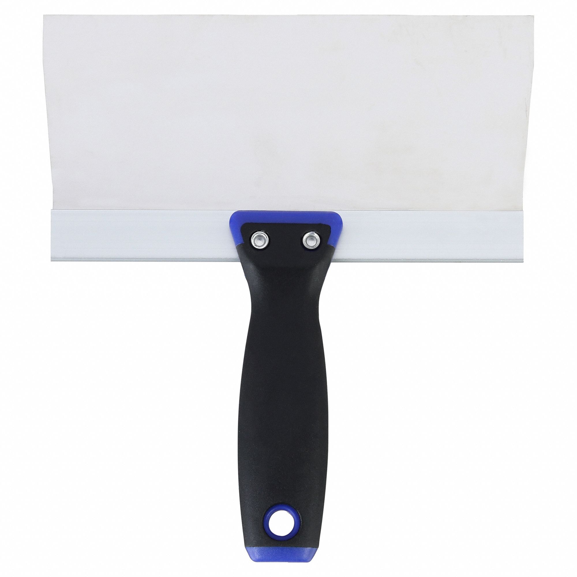 TAPING KNIFE, STAINLESS STEEL BLADE, POLYPROPYLENE HANDLE/TPR, STRAIGHT BLADE