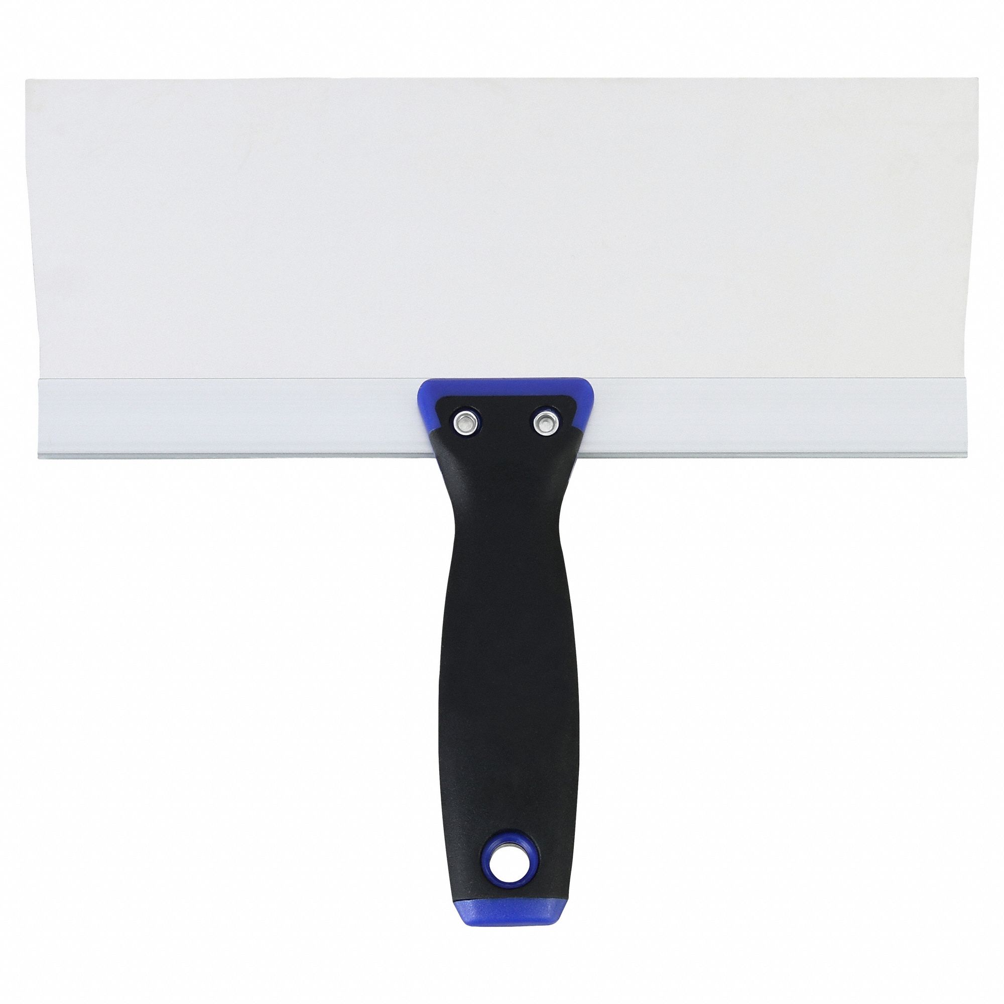 TAPING KNIFE, STAINLESS STEEL BLADE, POLYPROPYLENE HANDLE/TPR, STRAIGHT BLADE