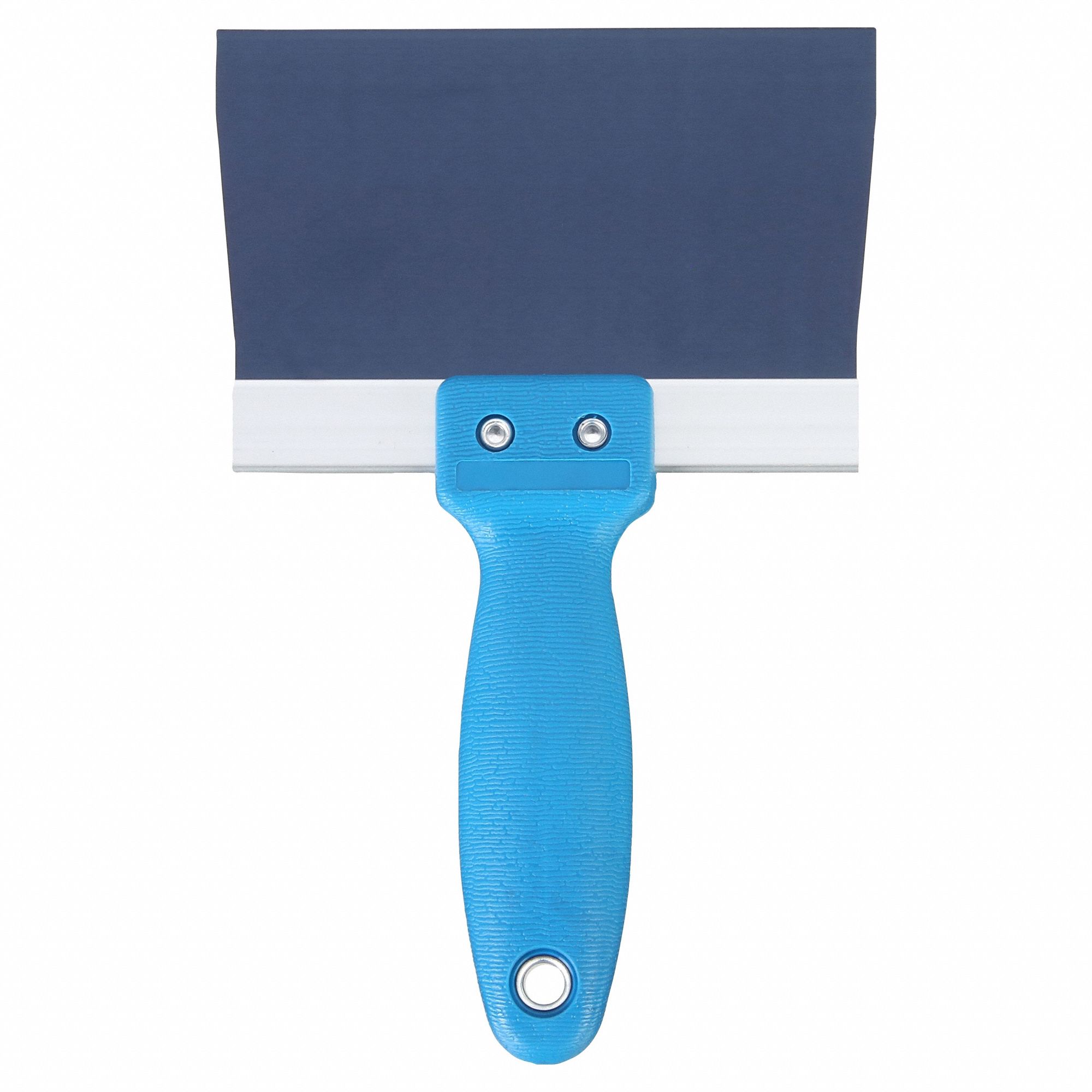 TAPING KNIFE, CARBON STEEL BLADE, POLYPROPYLENE HANDLE, STRAIGHT BLADE, 9-1/4 X 6 IN