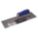 SQUARE-END FINISHING TROWEL, CARBON STEEL BLADE, SQUARE BLADE, 4 IN BLADE W
