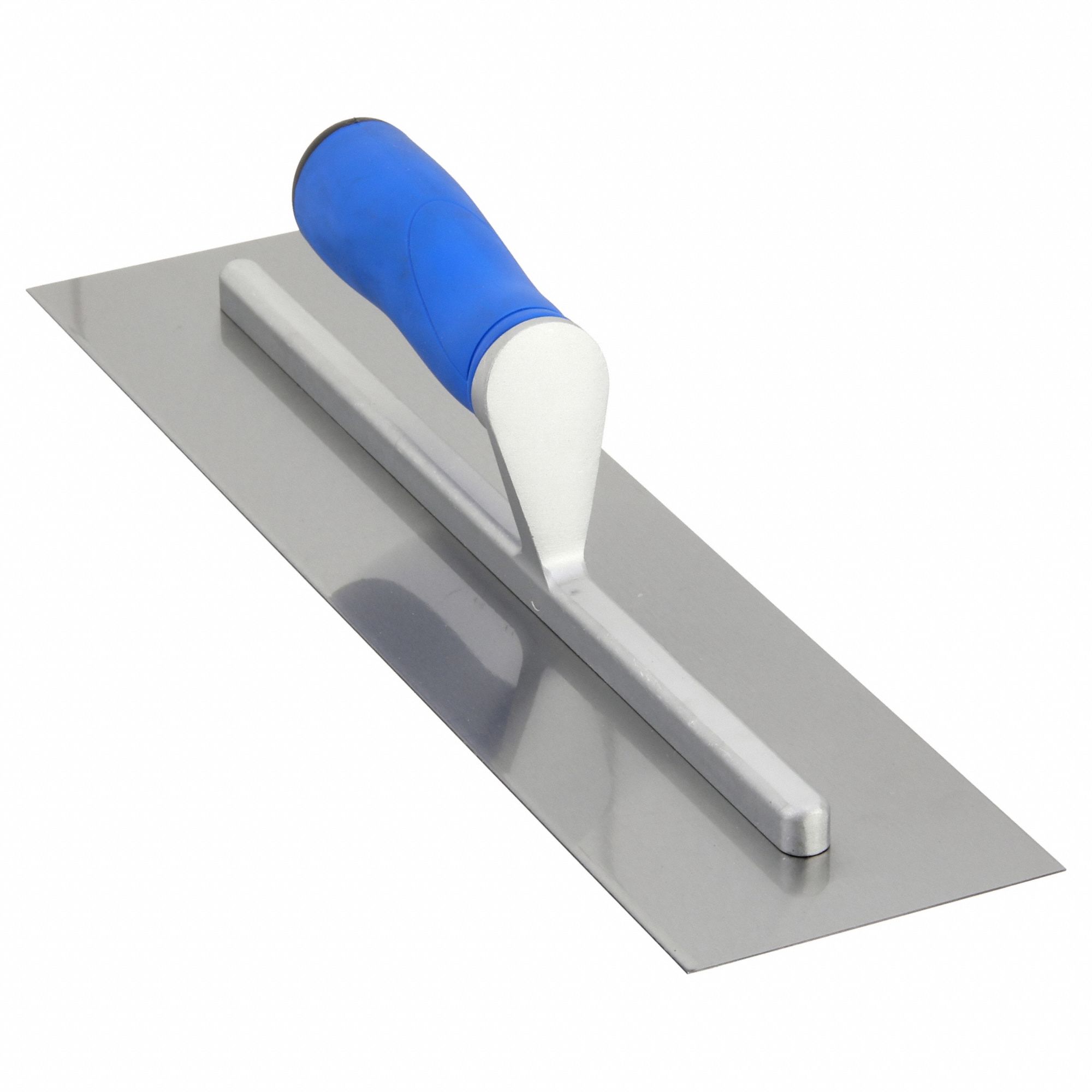 SQUARE-END FINISHING TROWEL, CARBON STEEL BLADE, SQUARE BLADE, 4 IN BLADE W