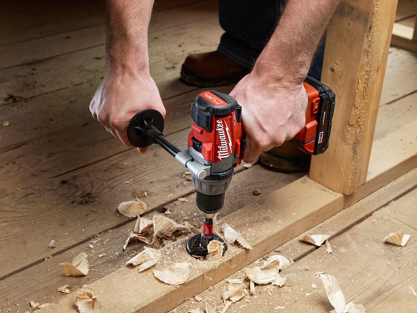 MILWAUKEE Cordless Drill/Driver Kit, 18.0V, 1/2in. 7DC44260322CT 48