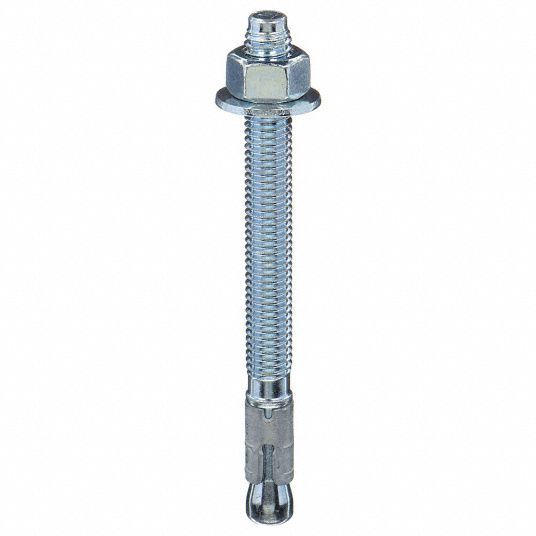 2 1/4 in Overall Lg, 3/8 in Dia, Wedge Anchor - 31JP12|U70411.037.0225 ...