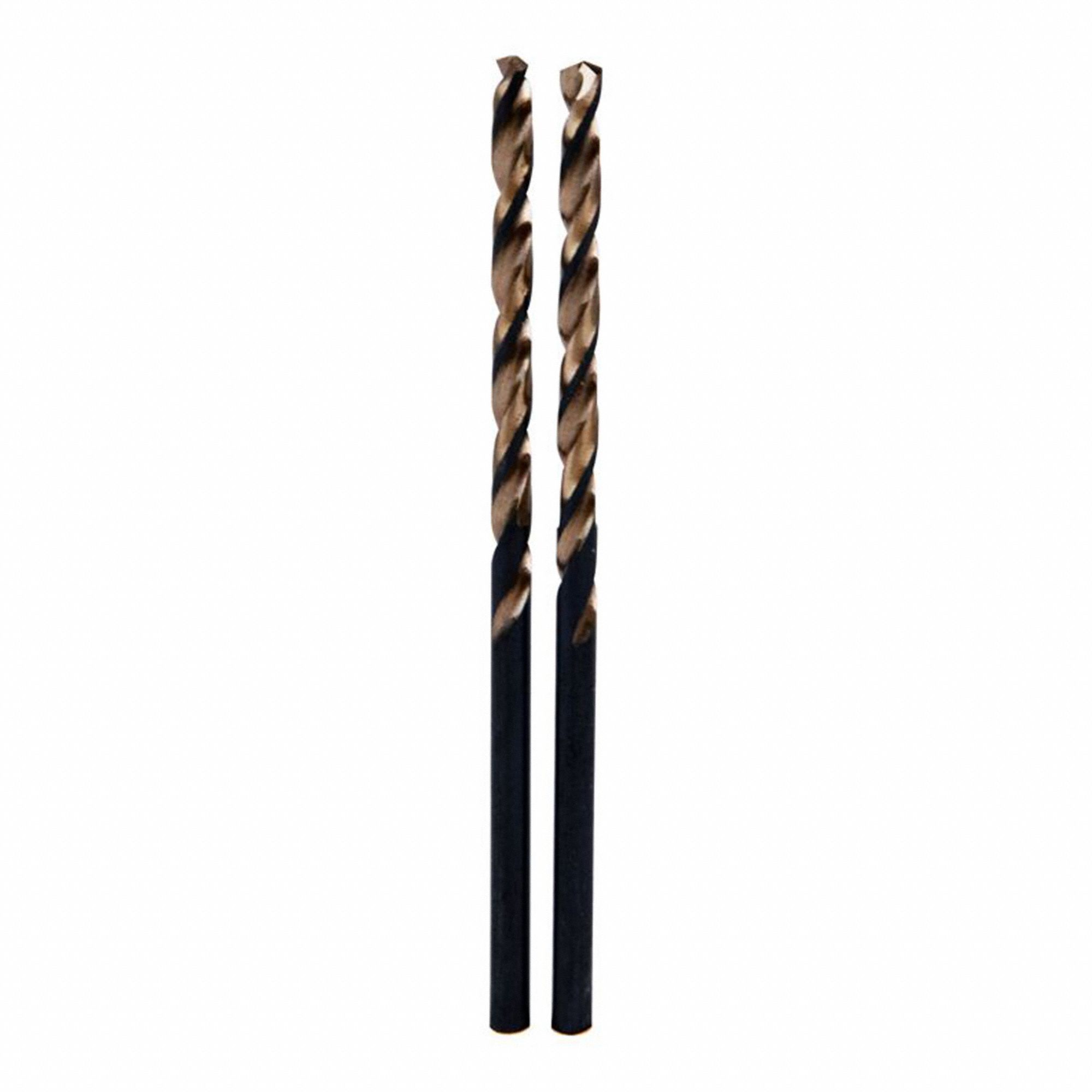 JOBBER LENGTH DRILL BIT,7/64,TURBOMAX, 135 ° , #26 DRILL BIT SIZE, STEEL, 5 PK