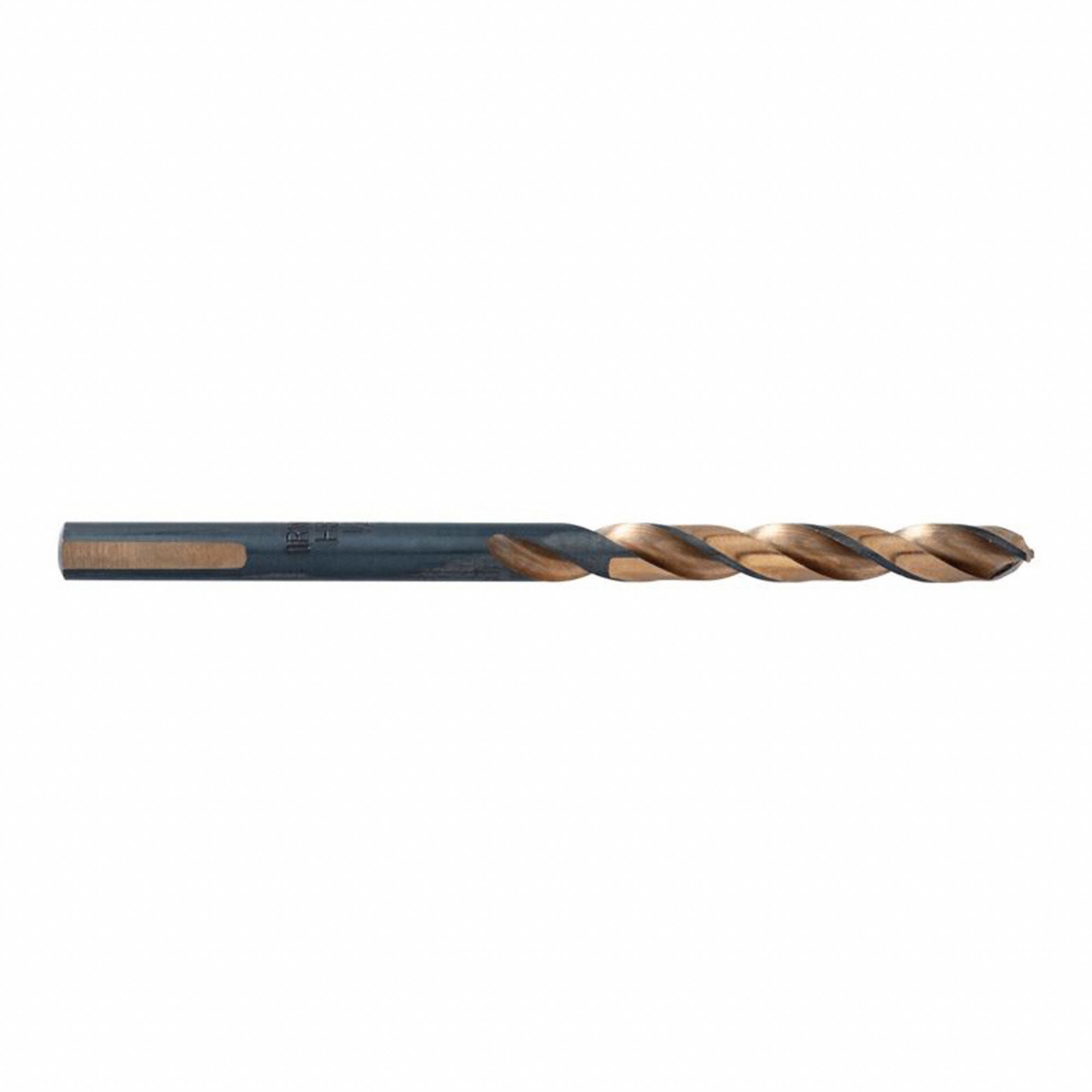 JOBBER LENGTH DRILL BIT, ¼ IN, STEEL, TURBOMAX, 135 ° , 5 PK