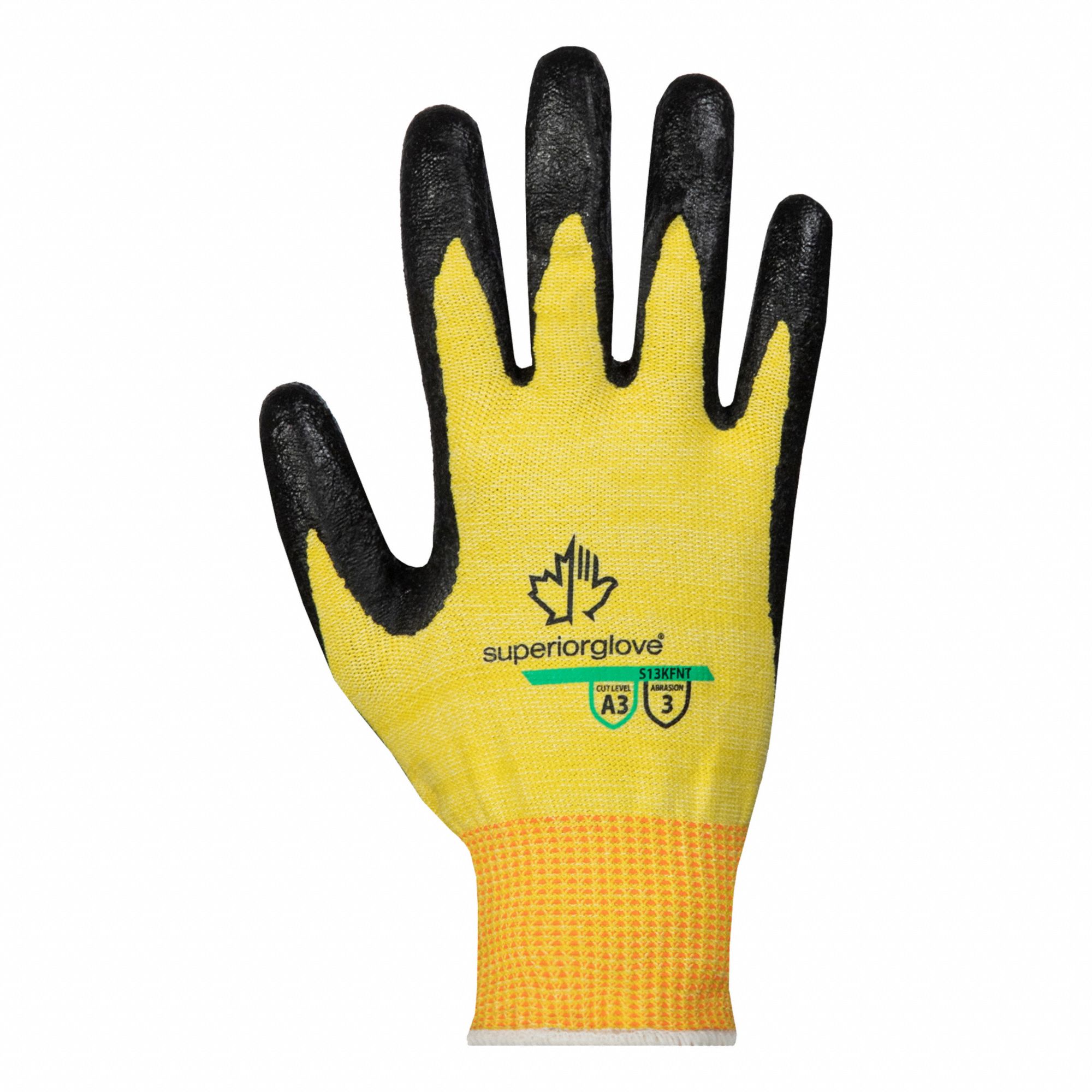 GLOVES, PUNCTURE RESISTANT, SIZE 9, KEVLAR/NITRILE COATED