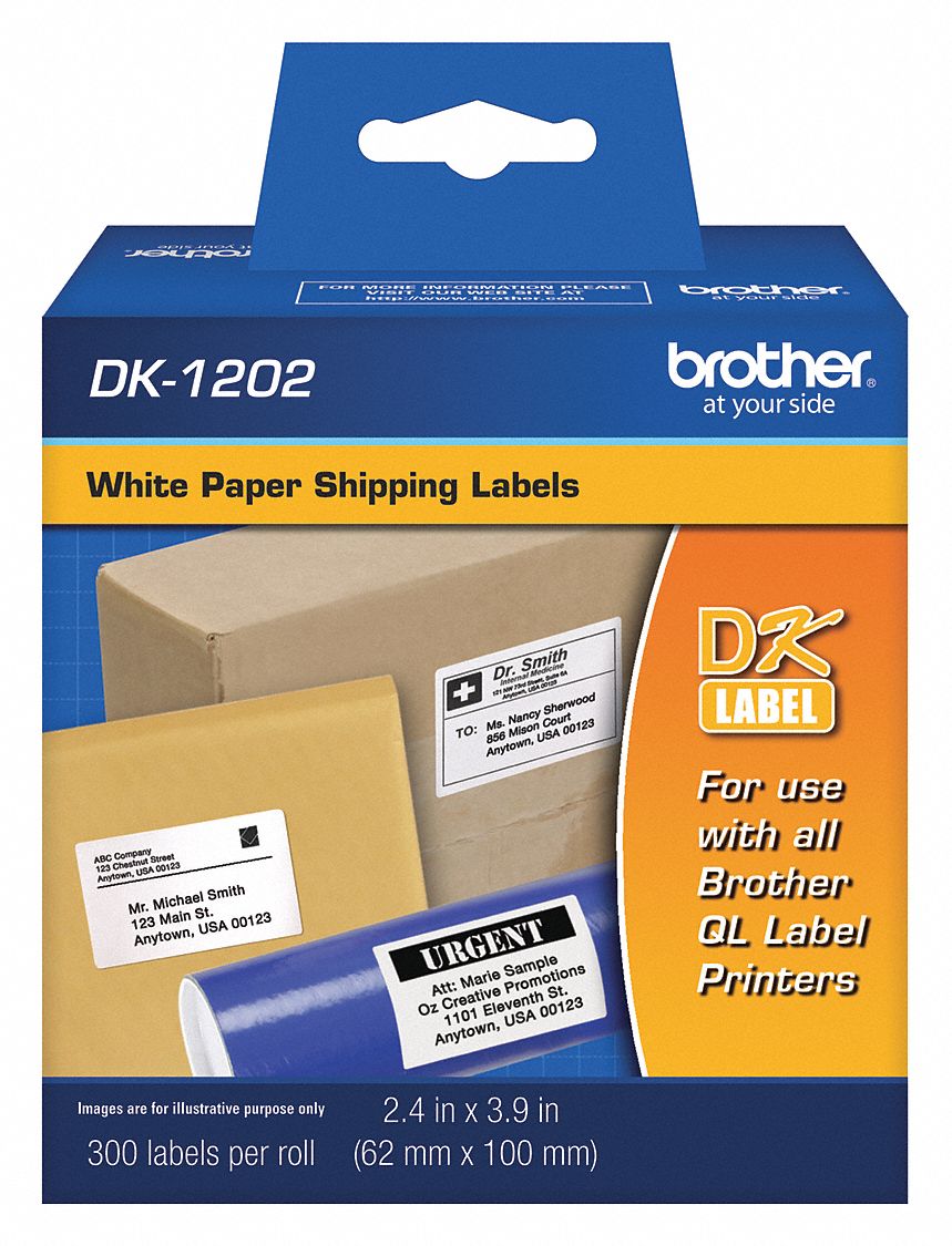 BROTHER Direct Thermal Label Rolls, Printer Compatibility Desk Top