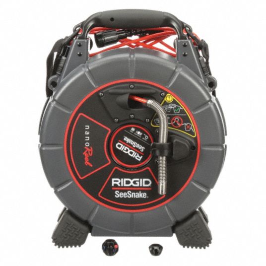 RIDGID, SeeSnake nanoReel, 85 ft Lg., Pipe Inspection Camera Reel