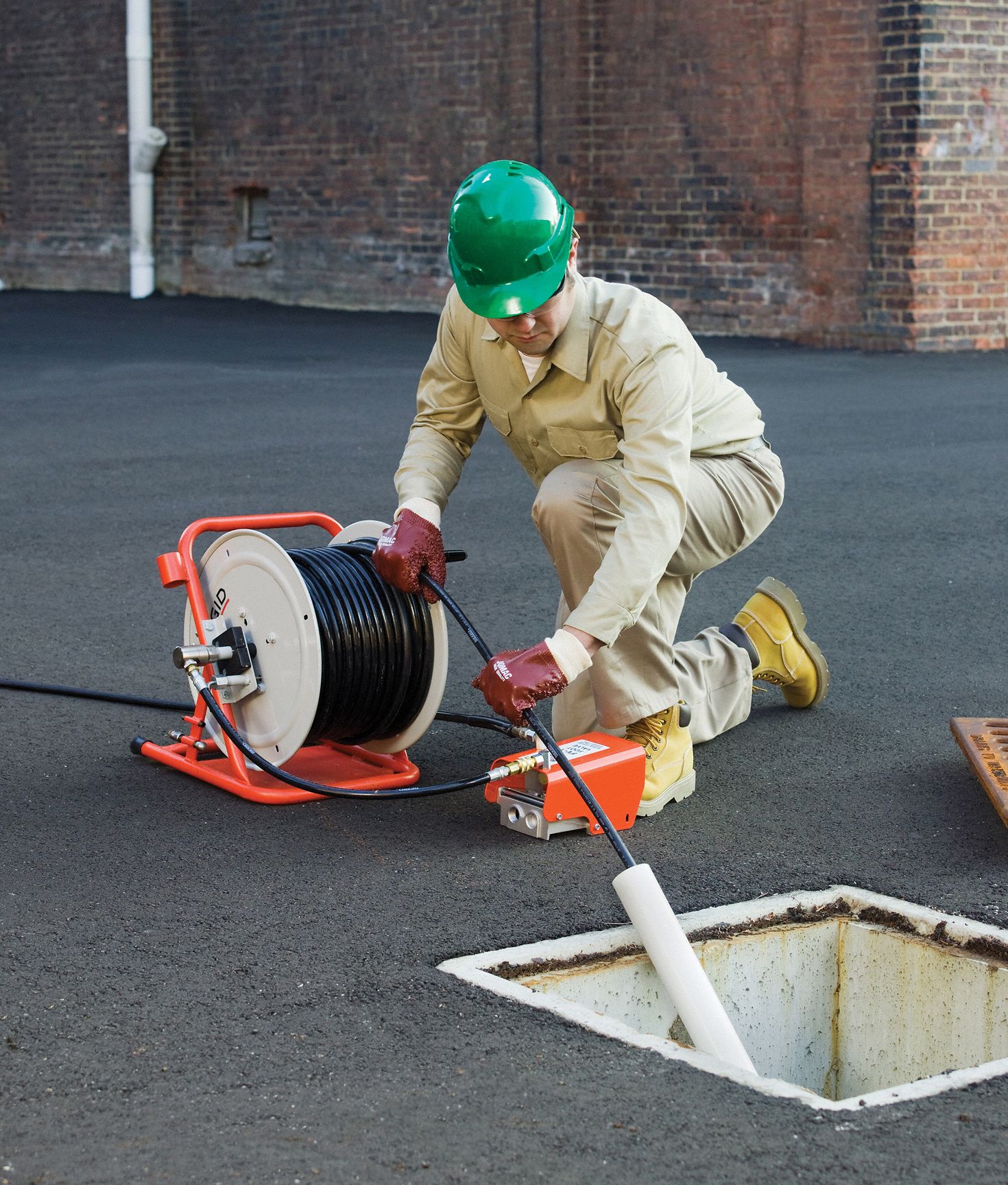 RIDGID Water Jetter Drain Cleaning Machine 2 in to 10 in Drain Line I