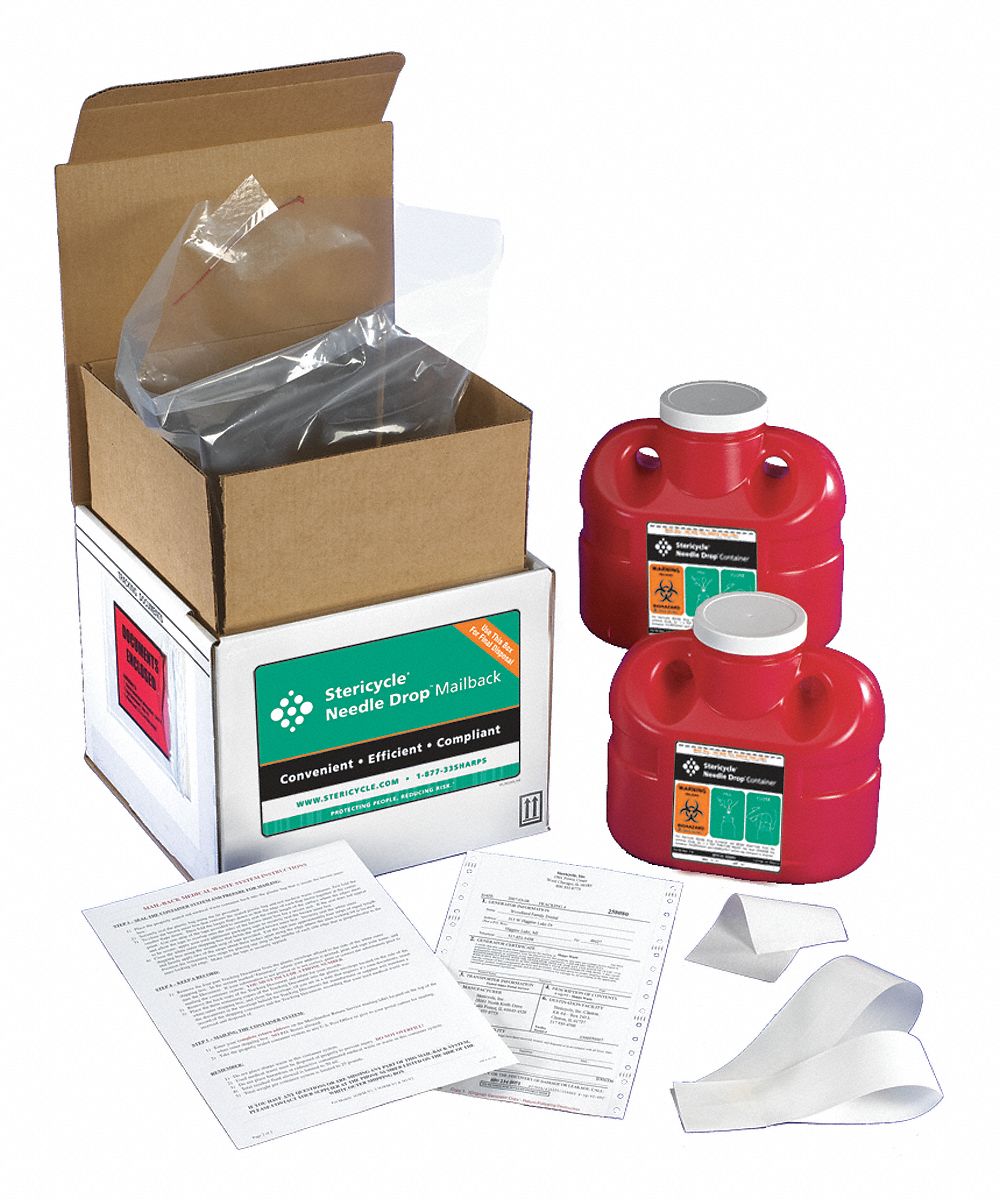 Sharps Mailback System Red White 1 gal