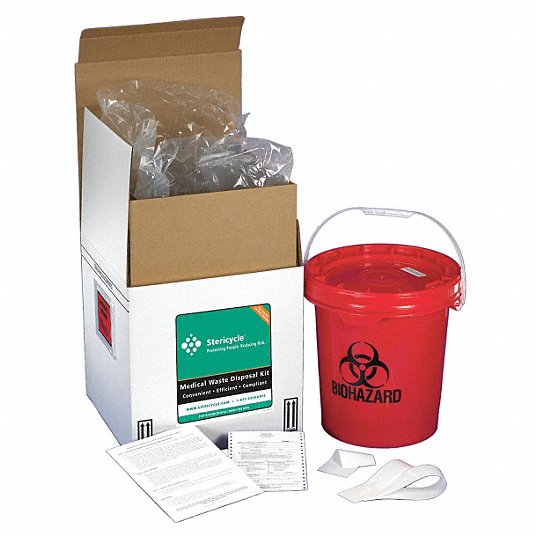 Regulated Medical Waste Mailback System: 5 gal Capacity
