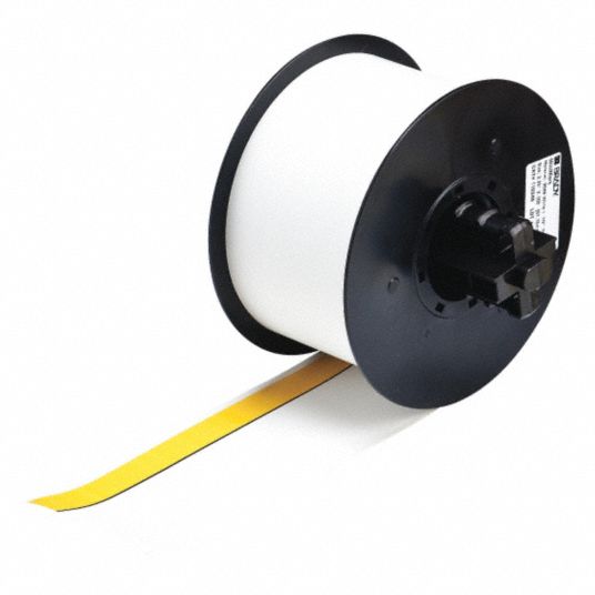 2 1/4 in x 100 ft, Vinyl, Continuous Label Stock - 13C774|113229 - Grainger