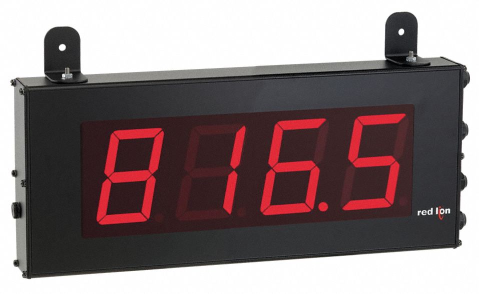 13C968 - Counter 4 Digits 1 Preset Red LED