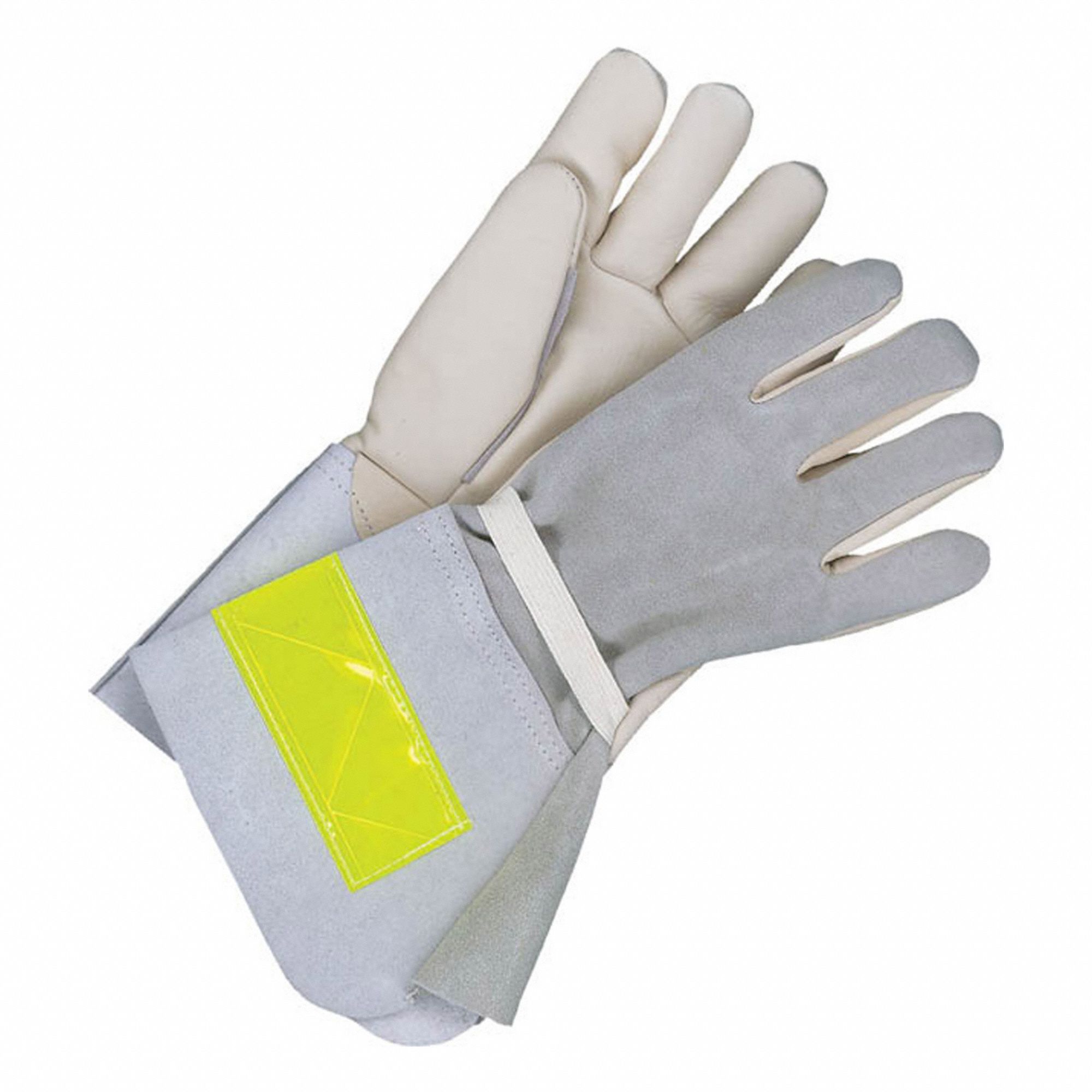 UTILITY GLOVES WITH HI-VIZ CUFFS, SMALL, PAIR
