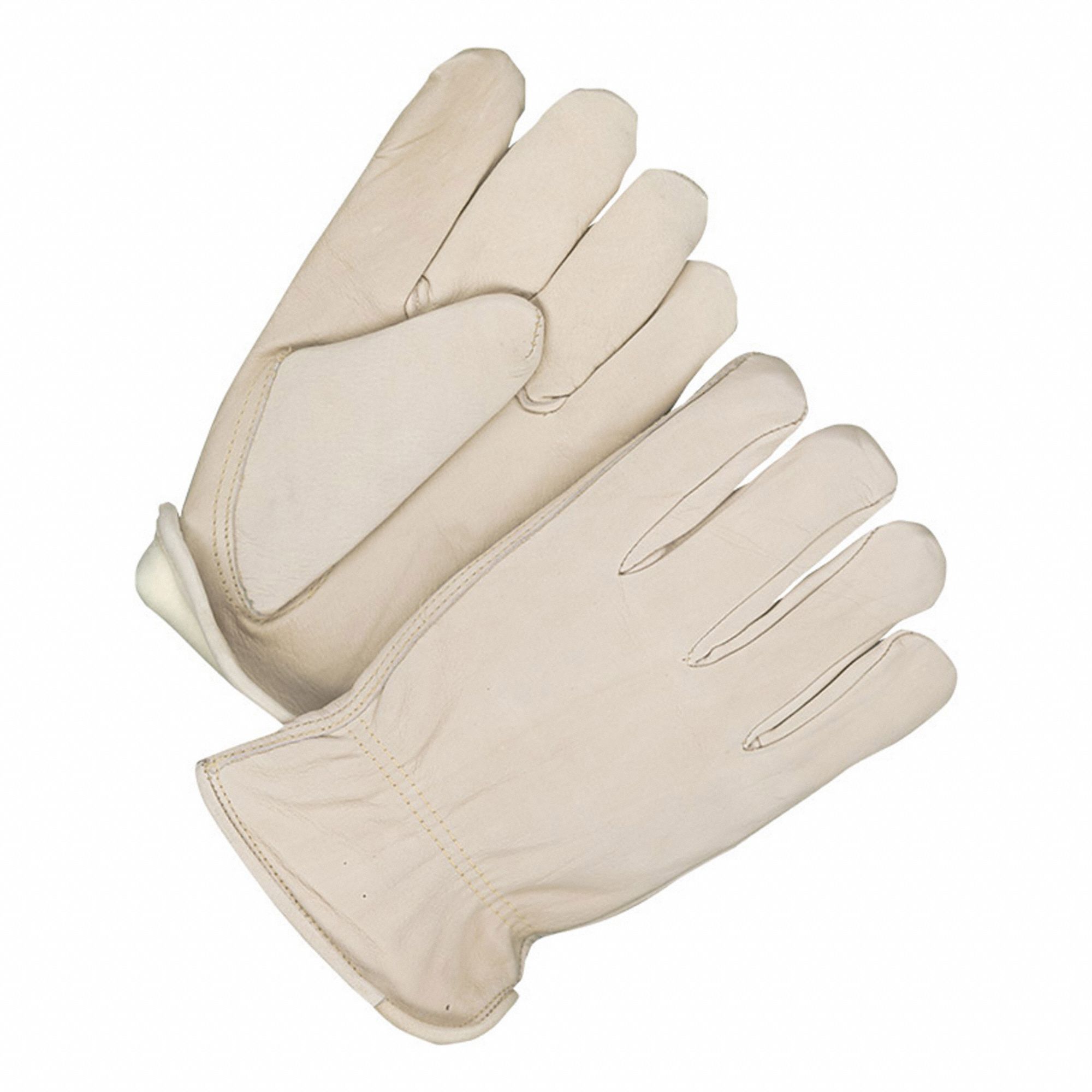 DRIVER GLOVE, CUT RESISTANT, CINCHED CUFF, SZ XL, GRAIN LEATHER, PR