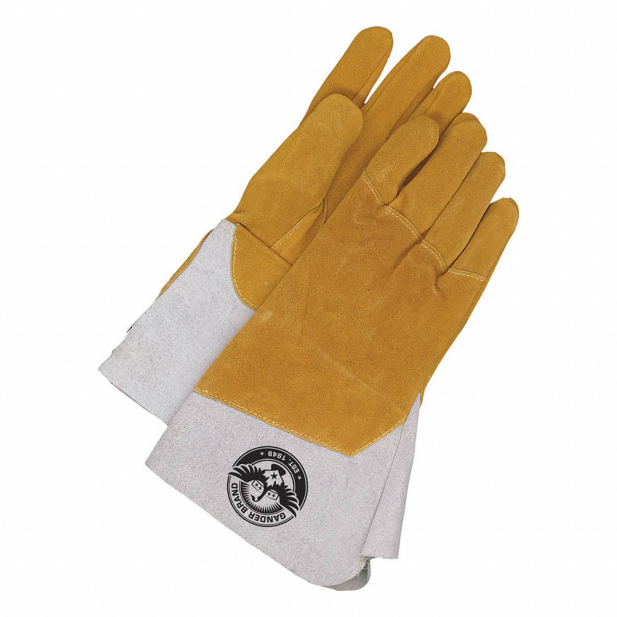 GANTS DE SOUDAGE,TIG,MOYEN,CROÛTE DE CUIR,PAIRE