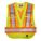 HIGH-VISIBILITY VEST,YELLOW,SZ UNIVERSAL