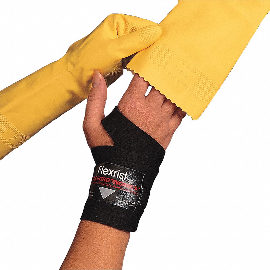 SUPPORT WRIST BLACK ONE SIZE