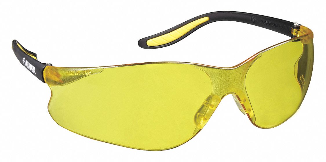 XENON, Uncoated, Wraparound Frame, Safety Glasses 13D091SG14A