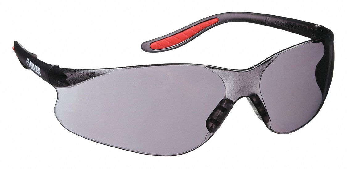 XENON, Wraparound Frame, Frameless, Safety Glasses 13D094SG14GAF