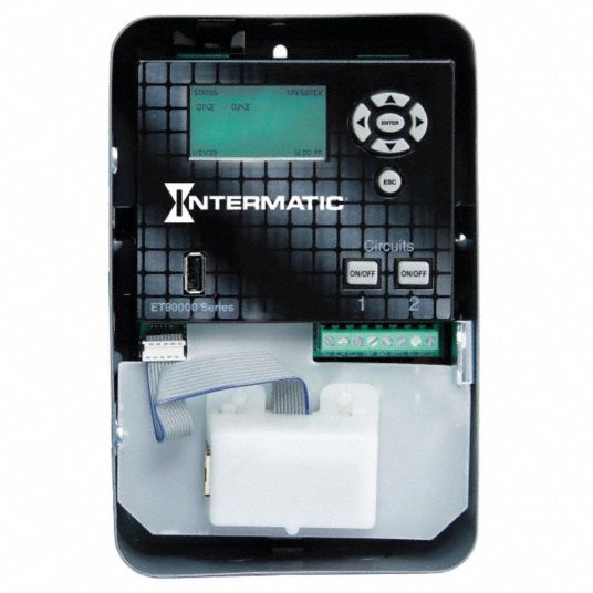 INTERMATIC Electronic Timer, Astro 365 Days, Number of Channels 2, SPDT