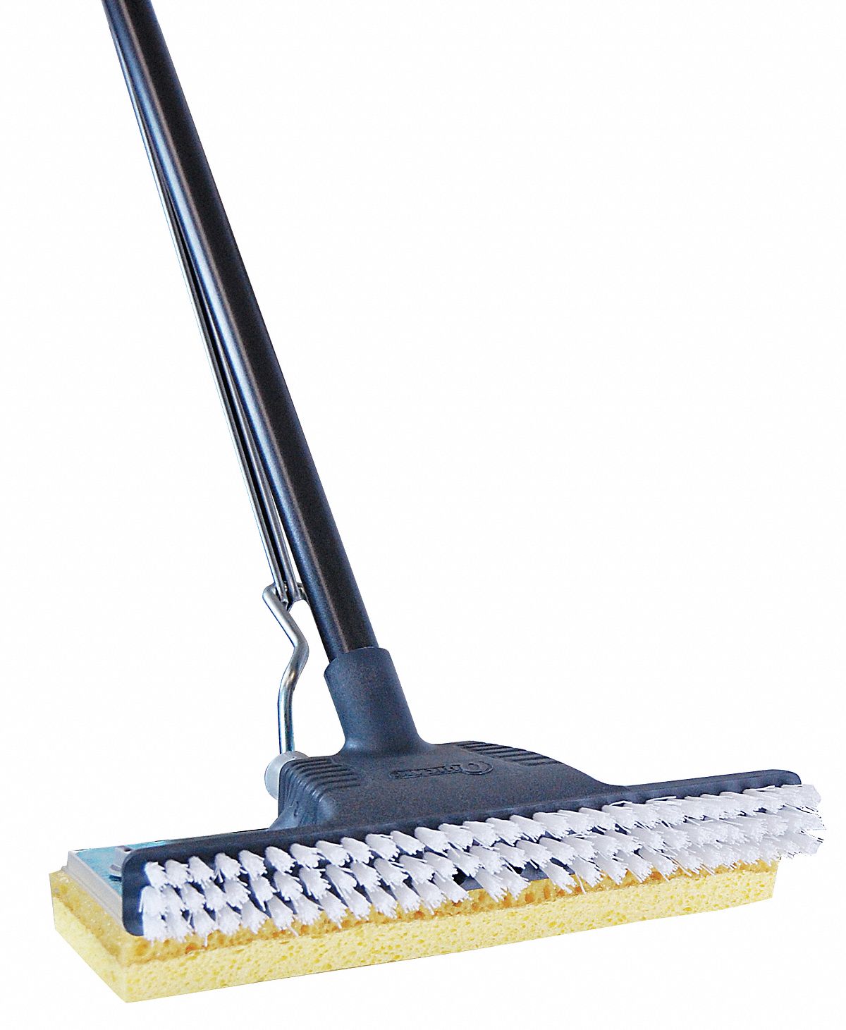 Quick Change Sponge Wet Mop Head and Handle, Yellow, 36 in Handle