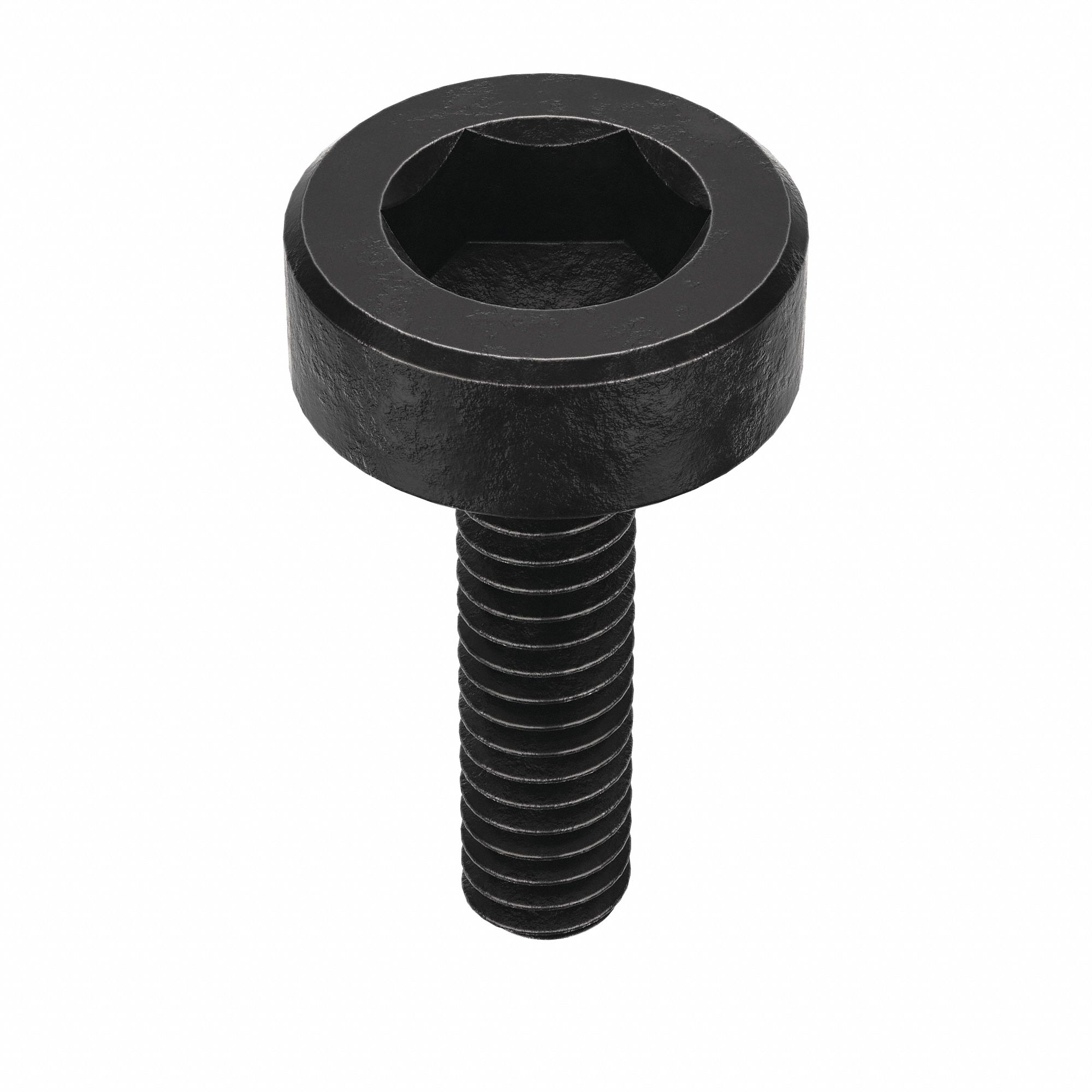 Socket Head Cap Screw: 7/16"-20 Thread Size, 1 in Lg, Std, Black Oxide, Alloy Steel, 100 PK