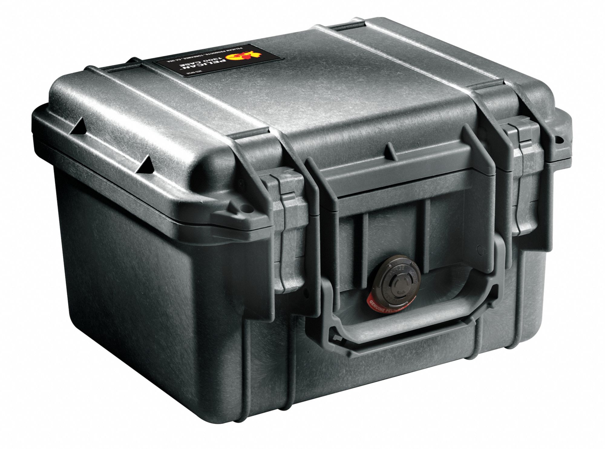 PROTECTIVE CASE, 7 IN X 9⅛ IN X 6⅛ IN INSIDE, BLACK, STATIONARY, NO FOAM INCLUDED